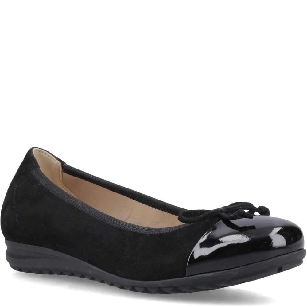 Hush Puppies Laurie Toe Cap Ballerina