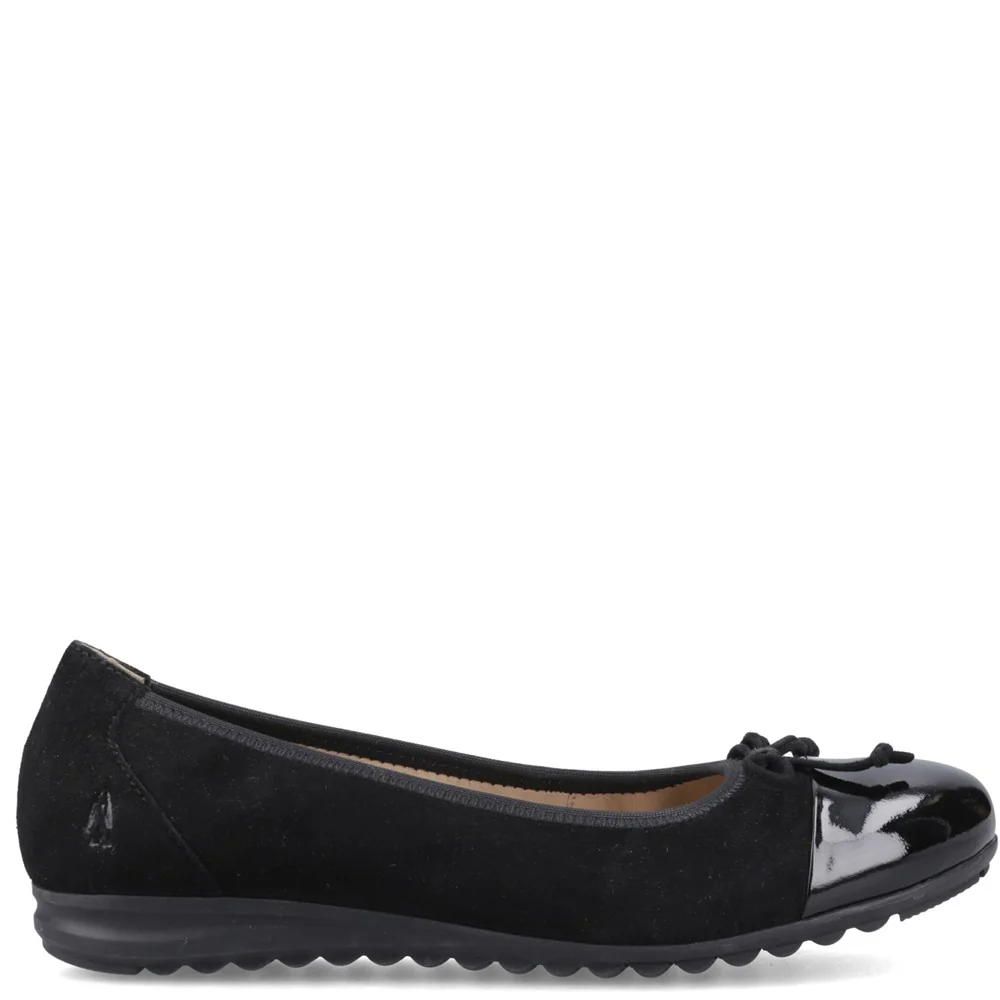 Hush Puppies Laurie Toe Cap Ballerina - Image 5
