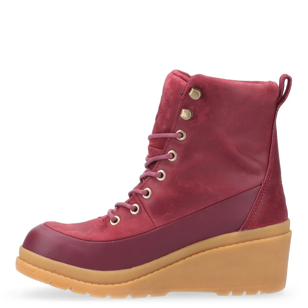Muck Boots Liberty Leather Wedge Ankle Boots - Image 7
