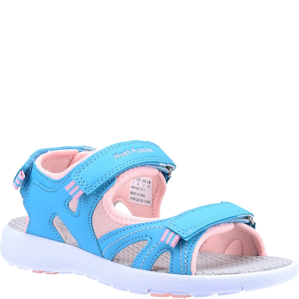 Hush Puppies Lilly Quarter Strap Junior Sandals