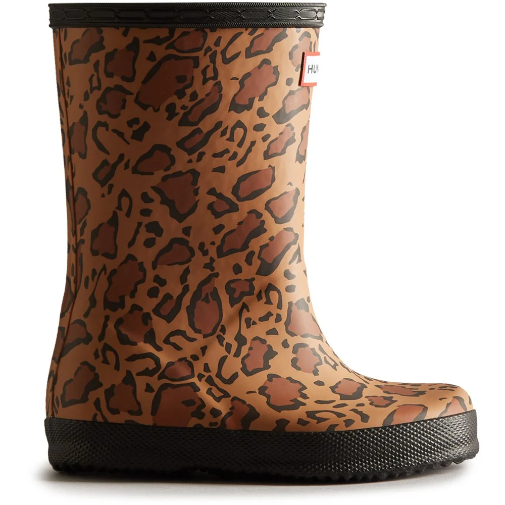 Hunter Little Kids Original First Classic Leopard Print Boot - Image 4