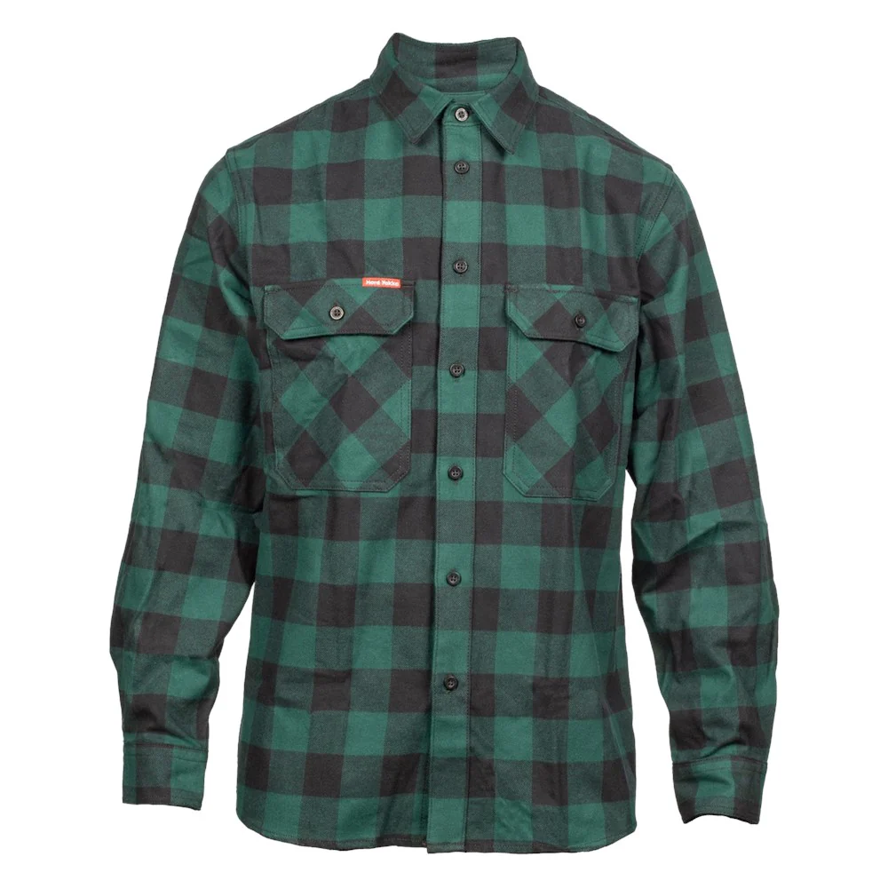 Hard Yakka Long Sleeve Check Flannel Shirt - Image 4