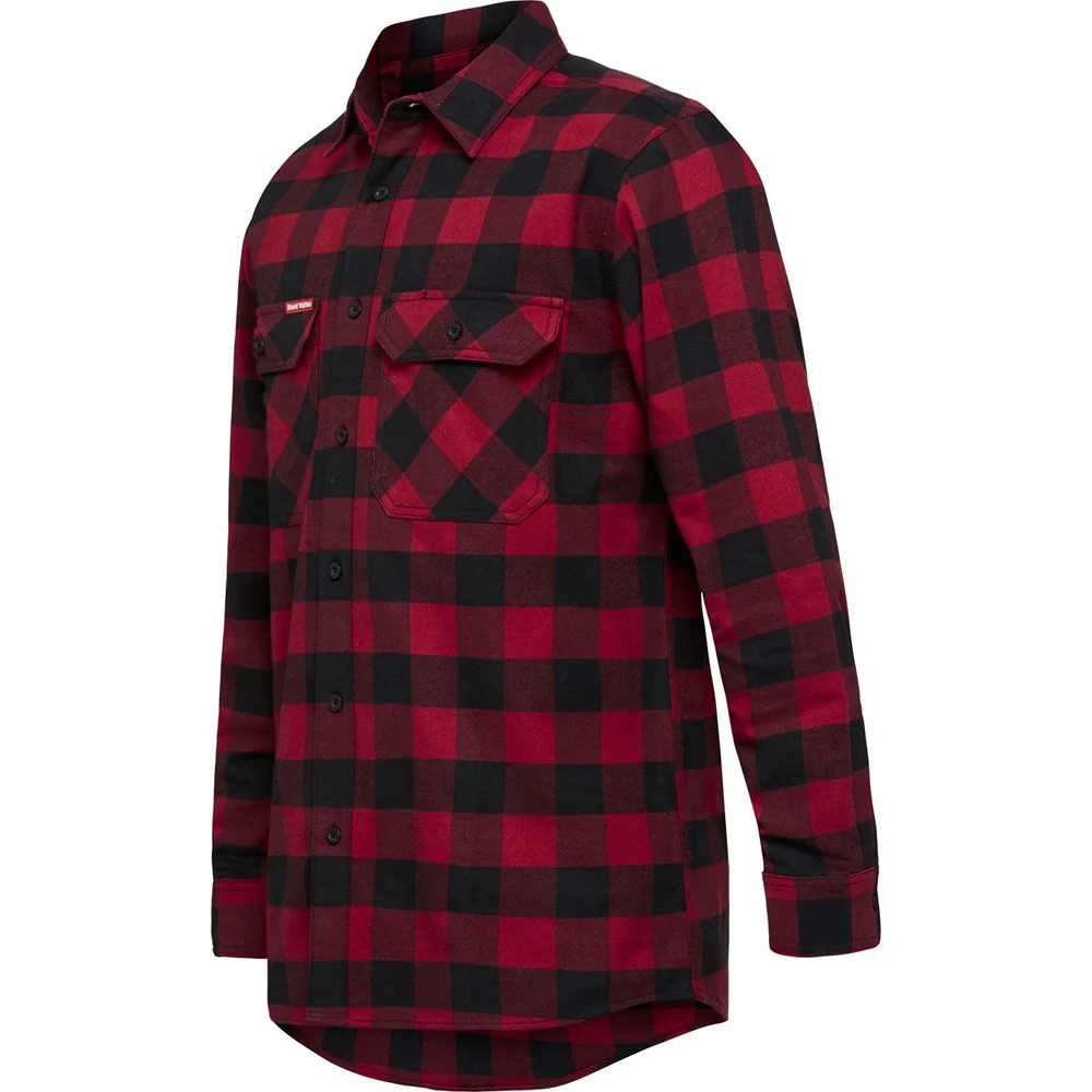 Hard Yakka Long Sleeve Check Flannel Shirt - Image 5