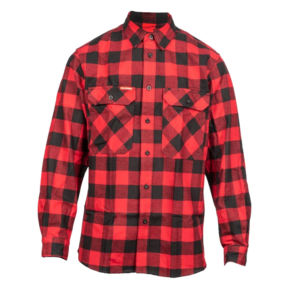 Hard Yakka Long Sleeve Check Flannel Shirt - Image 9