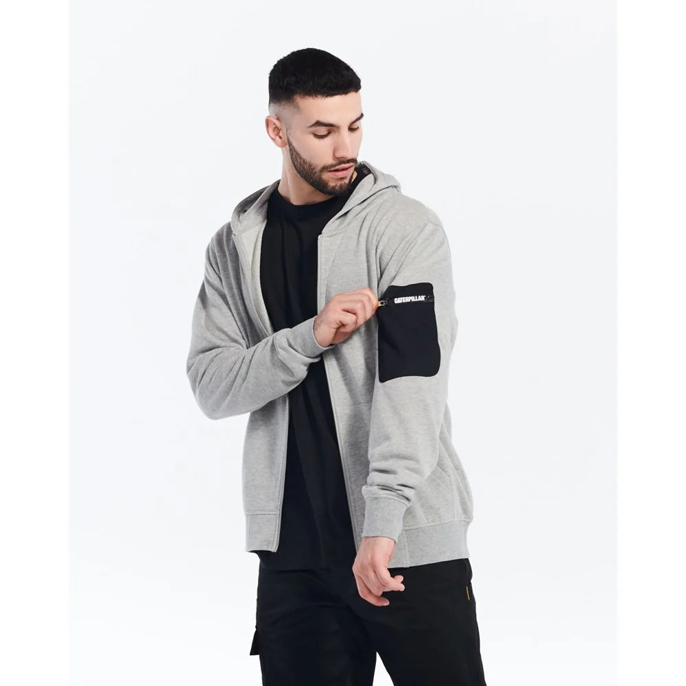 Caterpillar Loopback Full Zip Hoodie - Image 2