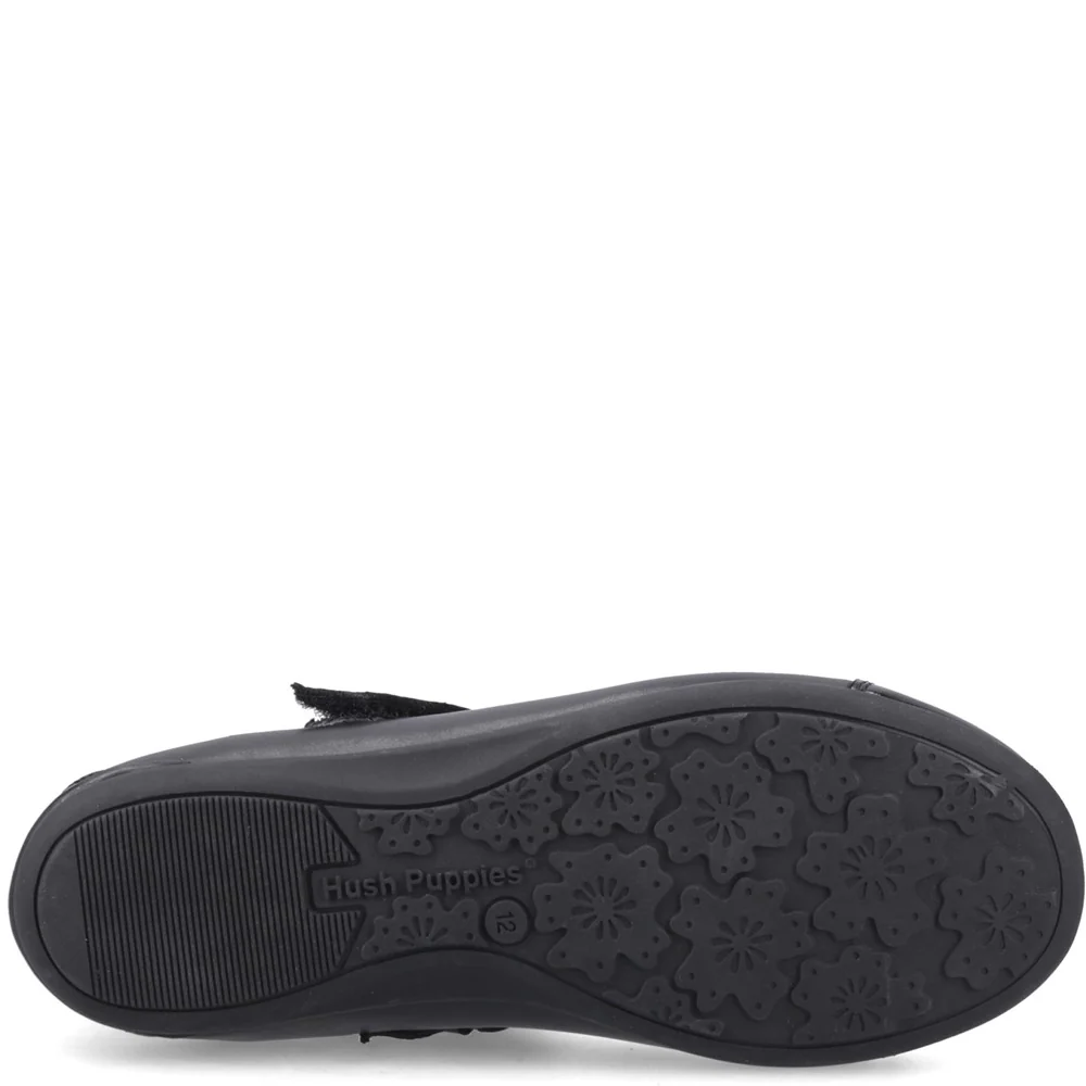 Hush Puppies Lottie Ballerina Junior School Shoes - Image 3
