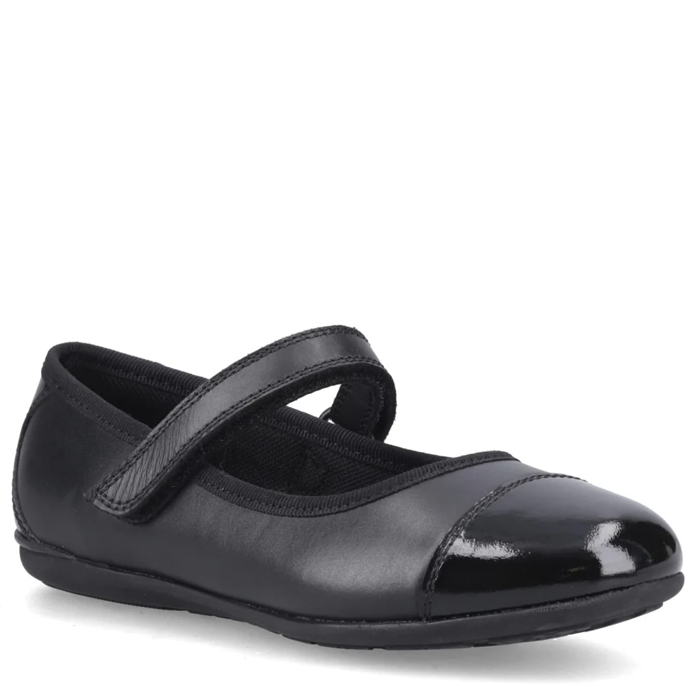 Hush Puppies Lottie Ballerina Senior School Shoes