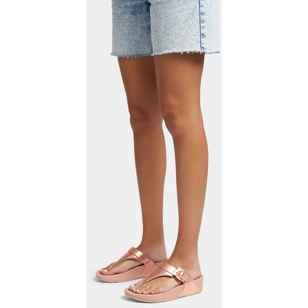 Fitflop Lulu Adjustable Toe Post Sandals - Image 8