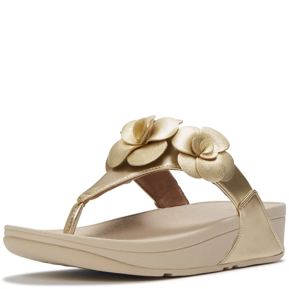 Fitflop Lulu Flower Toe-Post Sandals