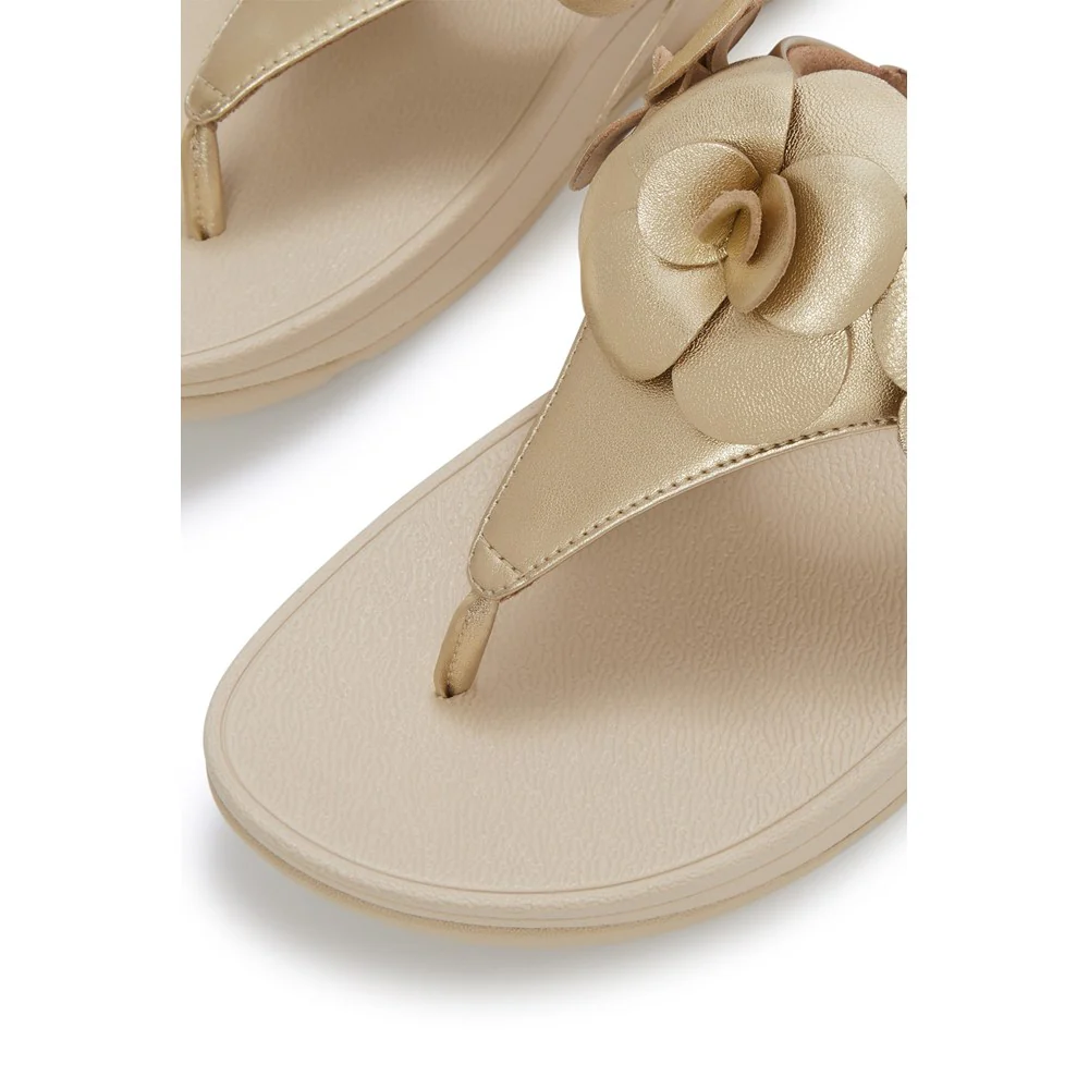 Fitflop Lulu Flower Toe-Post Sandals - Image 5