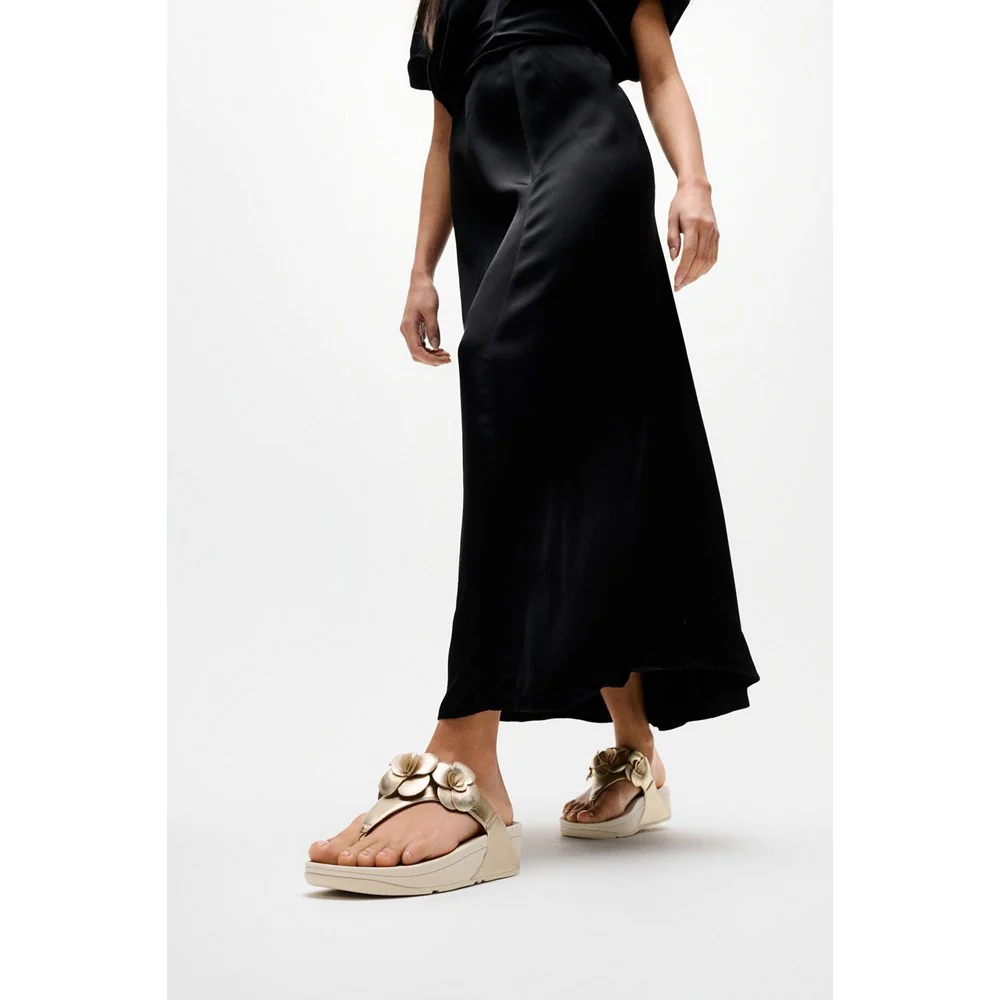 Fitflop Lulu Flower Toe-Post Sandals - Image 6