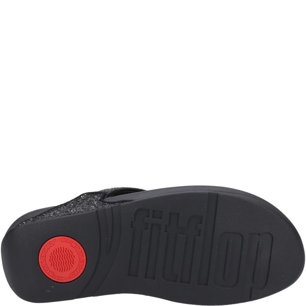 Fitflop Lulu Glitter Toe-Post Sandals - Image 3