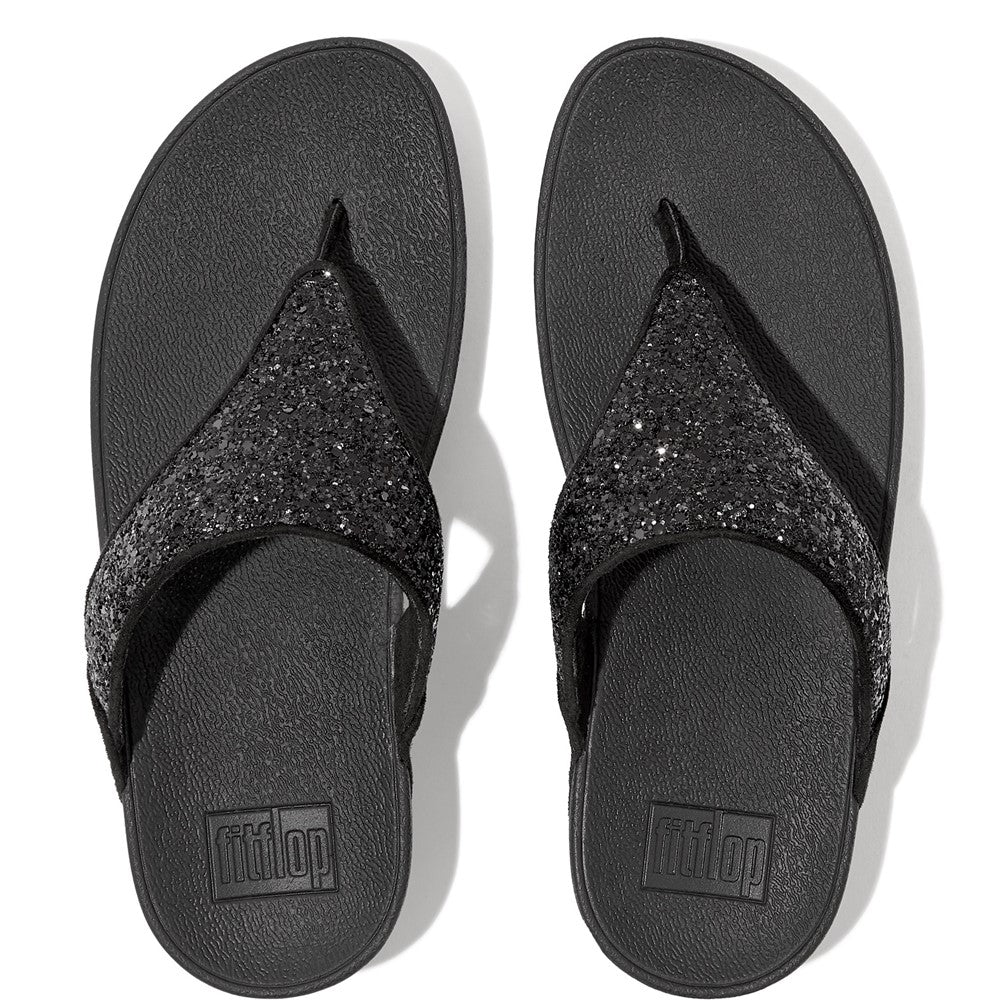Fitflop Lulu Glitter Toe-Post Sandals - Image 4