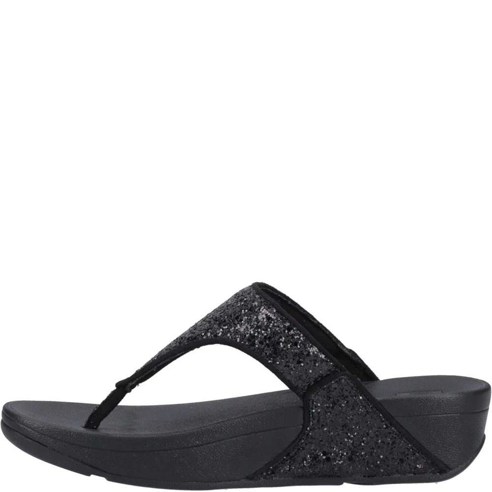 Fitflop Lulu Glitter Toe-Post Sandals - Image 5