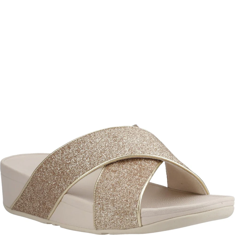 Fitflop Lulu Glitterdust Cross Slides