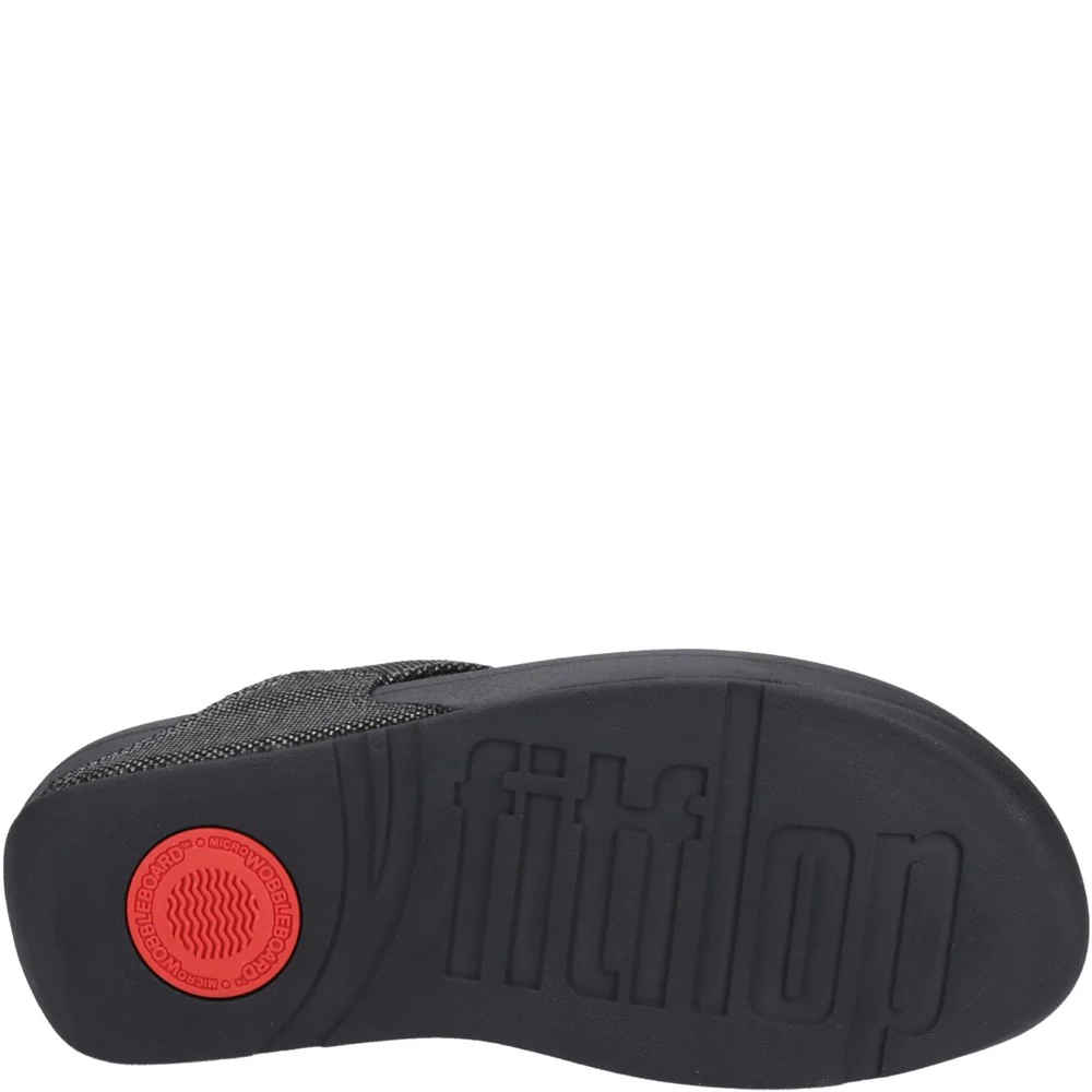 Fitflop Lulu Glitz Toe Post Sandals - Image 3