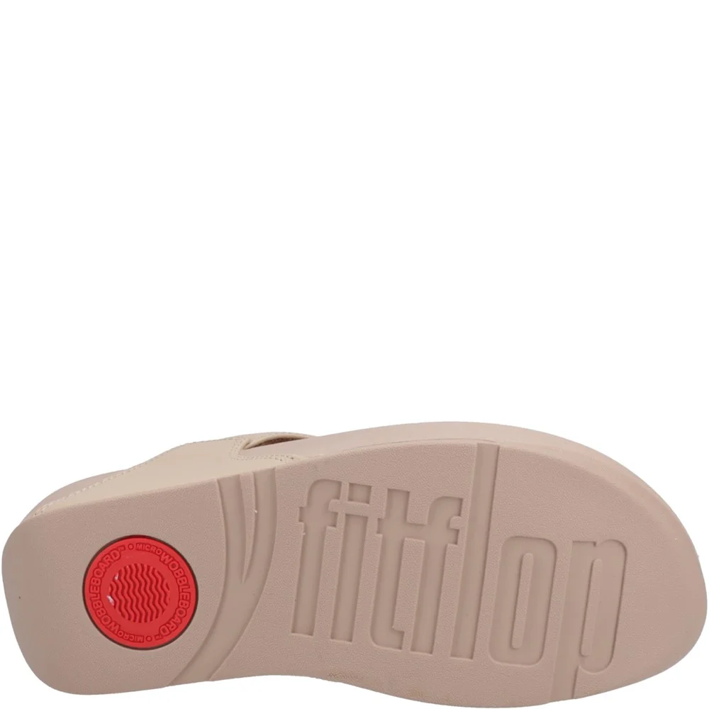 Fitflop Lulu Leather Toe-Post Sandals - Image 3