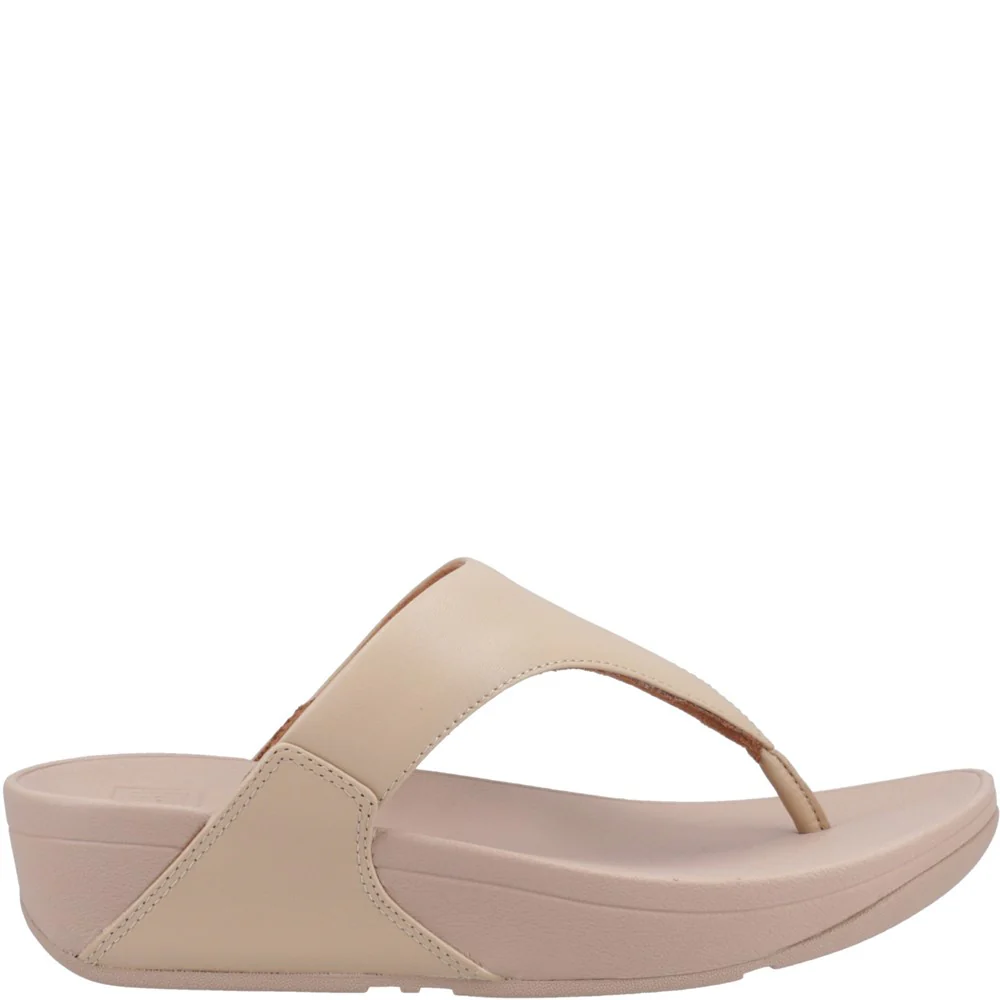 Fitflop Lulu Leather Toe-Post Sandals - Image 5
