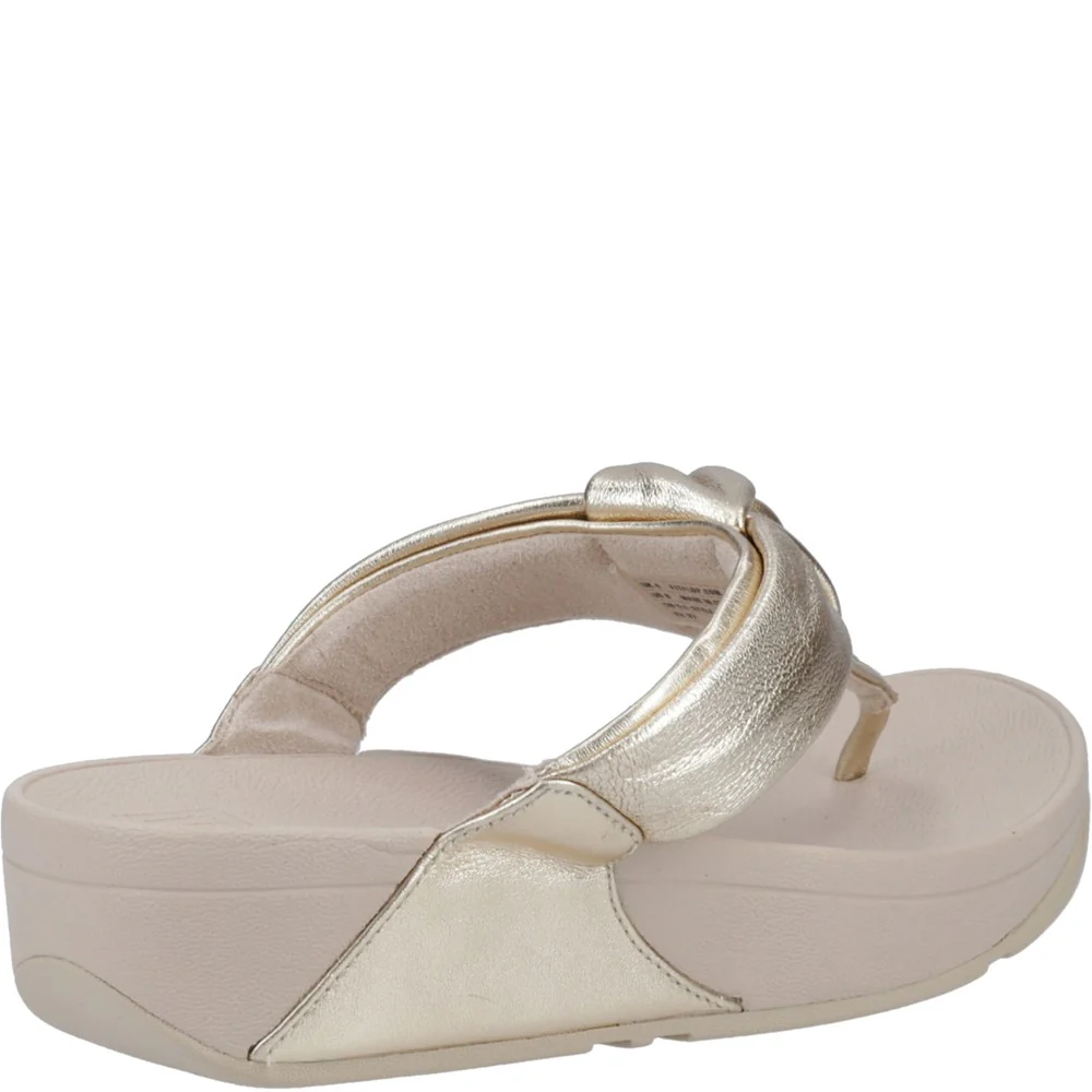 Fitflop Lulu Padded Knot Toe Post Sandals - Image 2