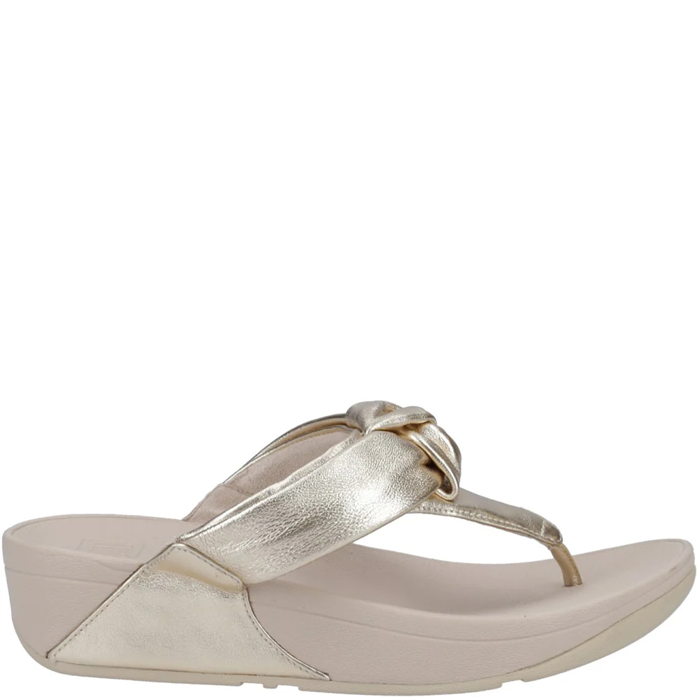 Fitflop Lulu Padded Knot Toe Post Sandals - Image 6