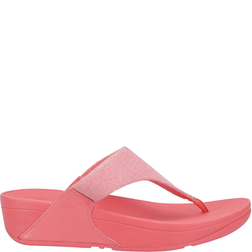 Fitflop Lulu Shimmerlux Toe Post Sandals - Image 6