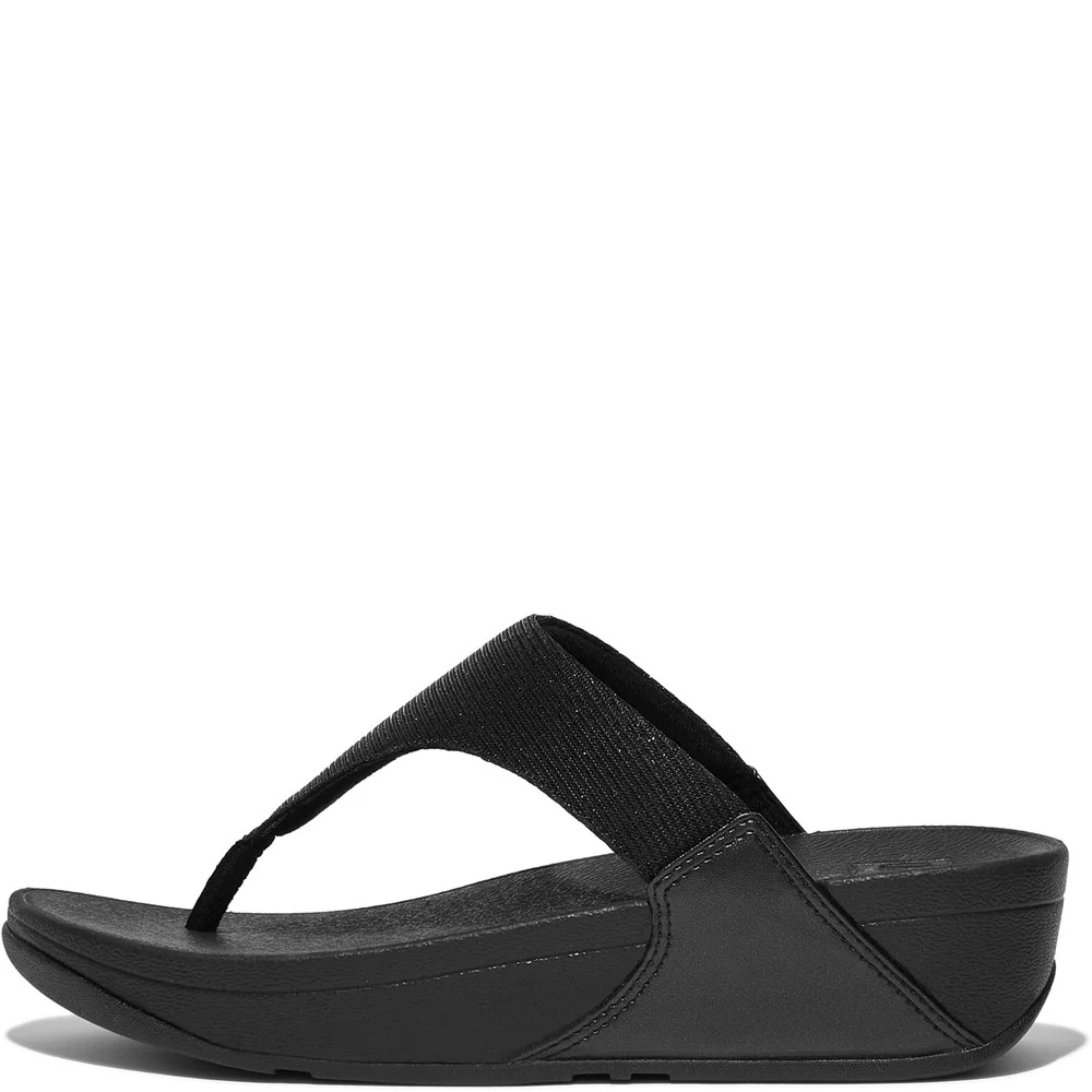 Fitflop Lulu Shimmerlux Toe Post Sandals - Image 4