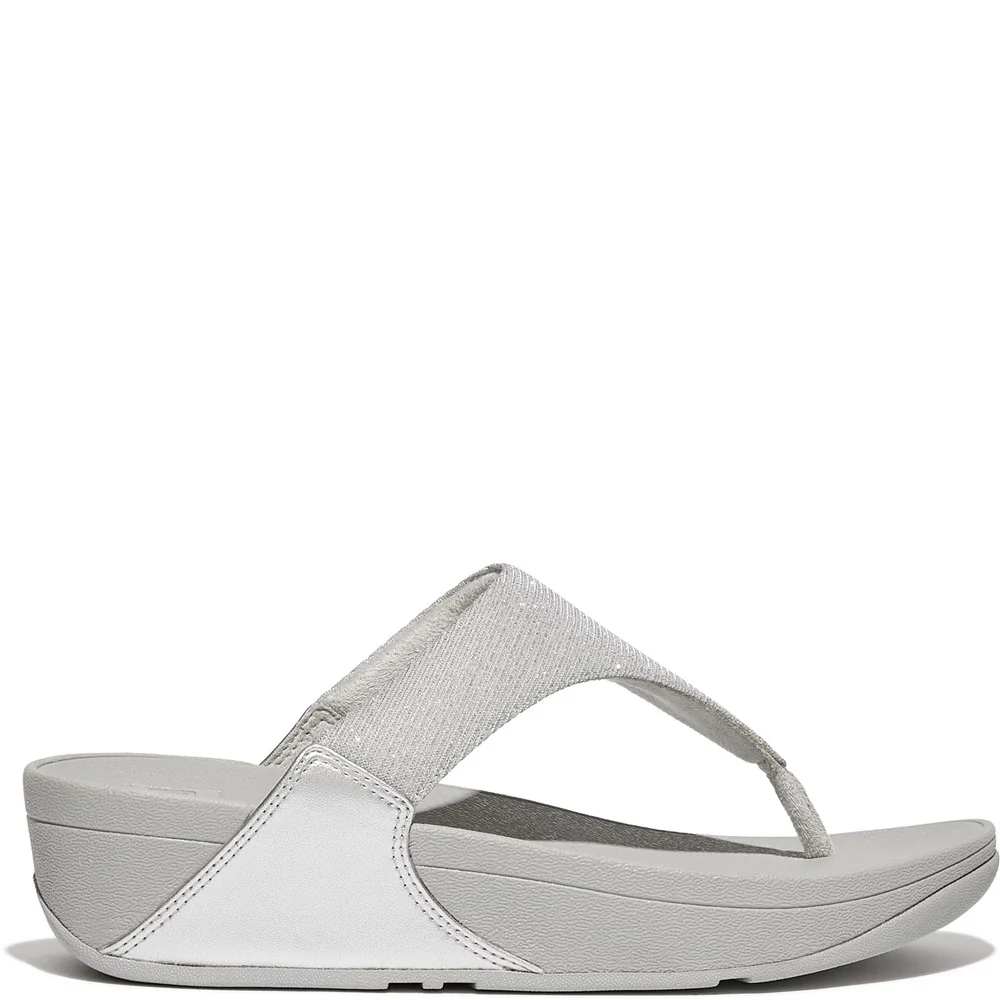 Fitflop Lulu Shimmerlux Toe Post Sandals - Image 3