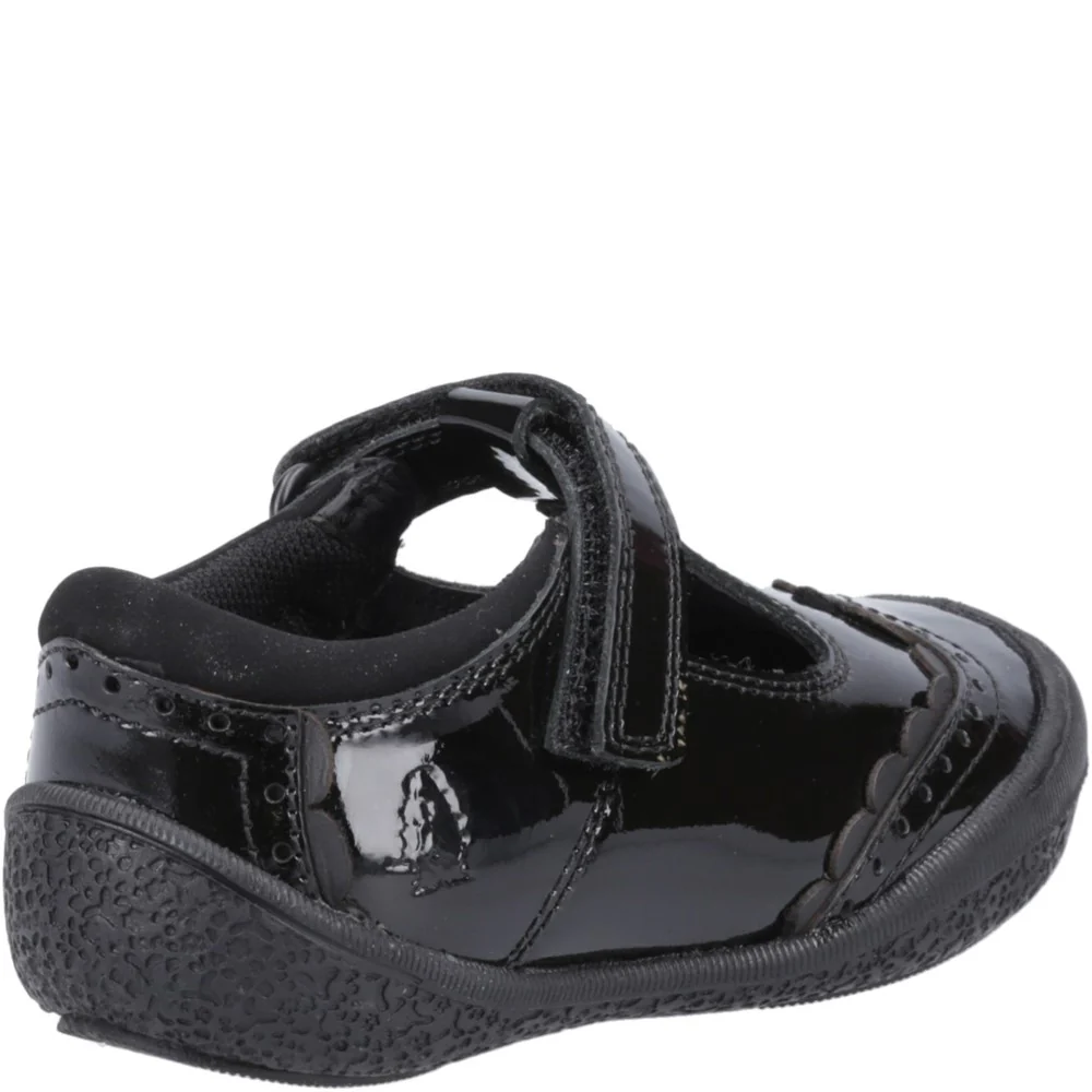 Hush Puppies Mabel Patent Infant School Shoes - Image 2