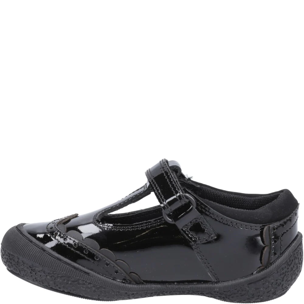 Hush Puppies Mabel Patent Infant School Shoes - Image 4