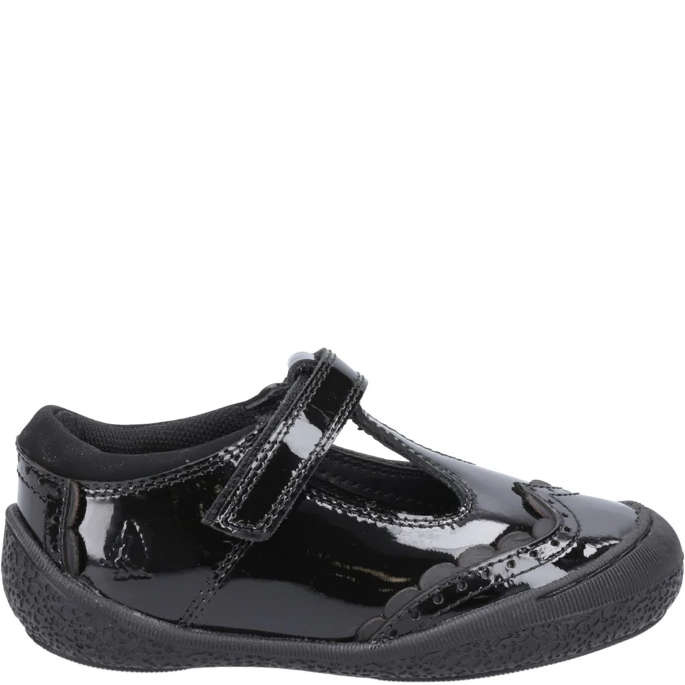 Hush Puppies Mabel Patent Infant School Shoes - Image 5