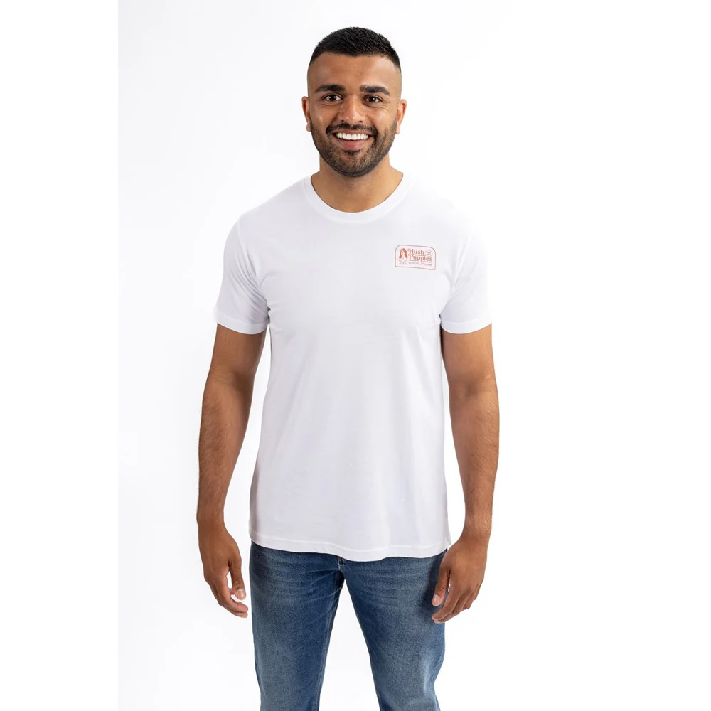 Hush Puppies Mens Retro Basset Tee