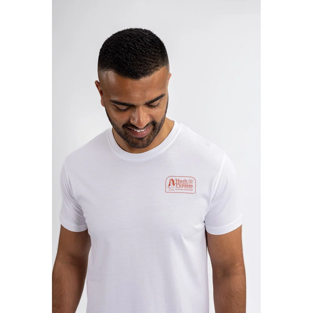 Hush Puppies Mens Retro Basset Tee - Image 6