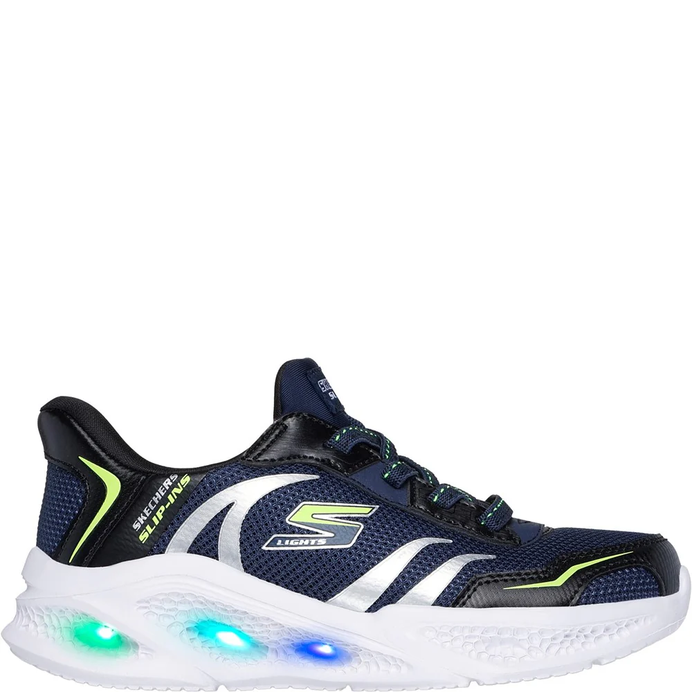 Skechers Meteor-Lights Brisk-Beams Trainers - Image 5