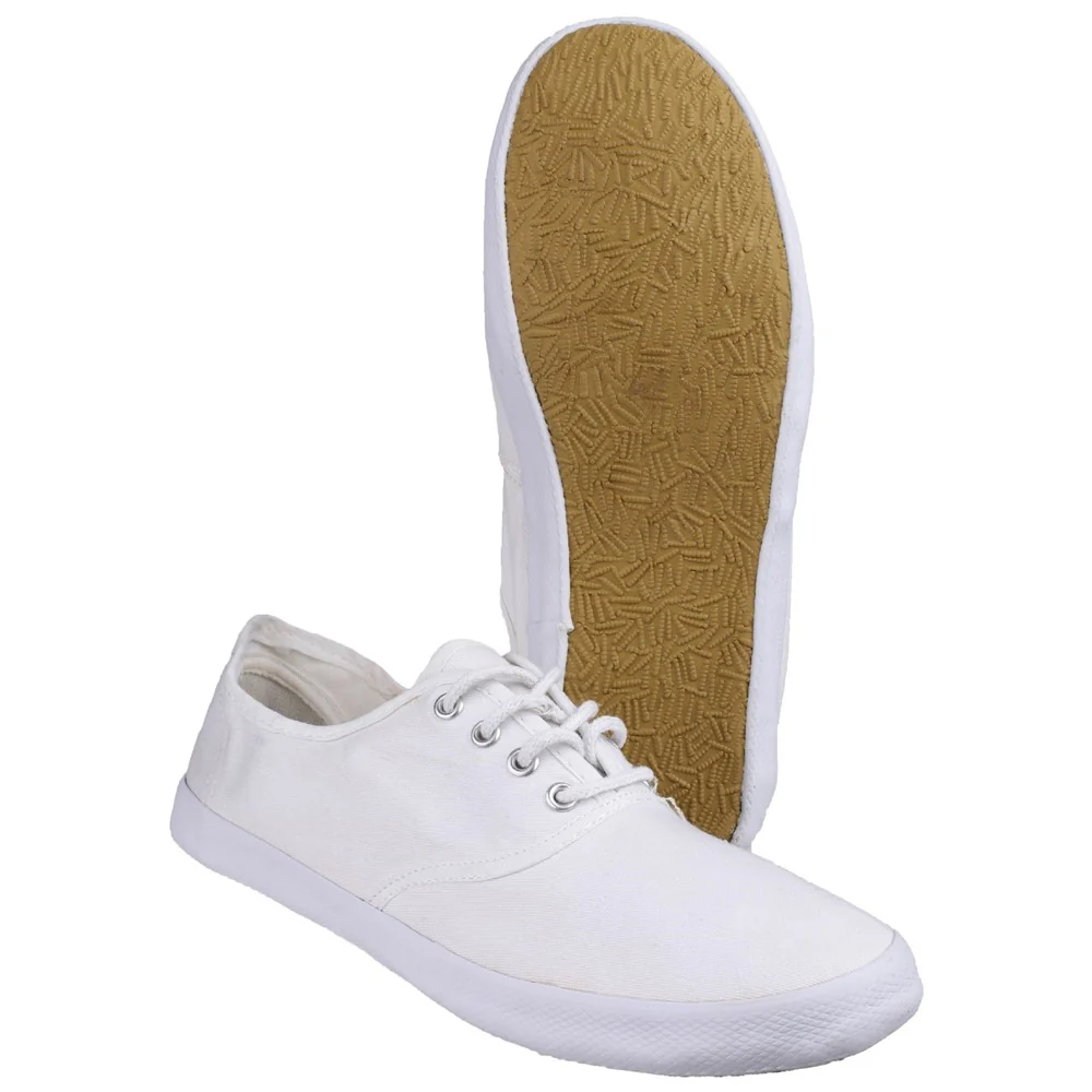 Mirak GB Plimsolls White Large - Image 3