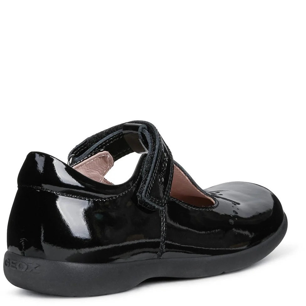 Geox Naimara T-Bar Junior School Shoes - Image 2