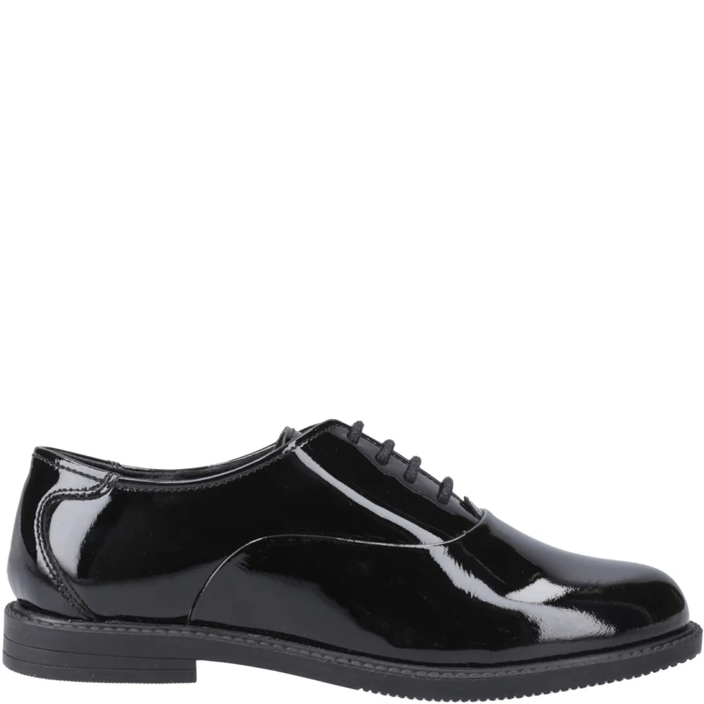 Hush Puppies Nellie Patent Junior School Shoes - Image 5