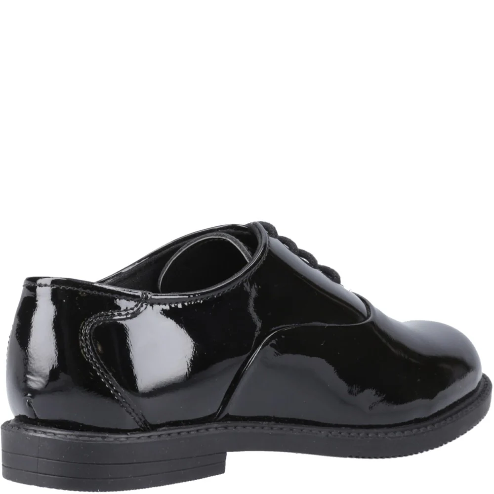 Hush Puppies Nellie Patent Senior School Shoes - Image 2