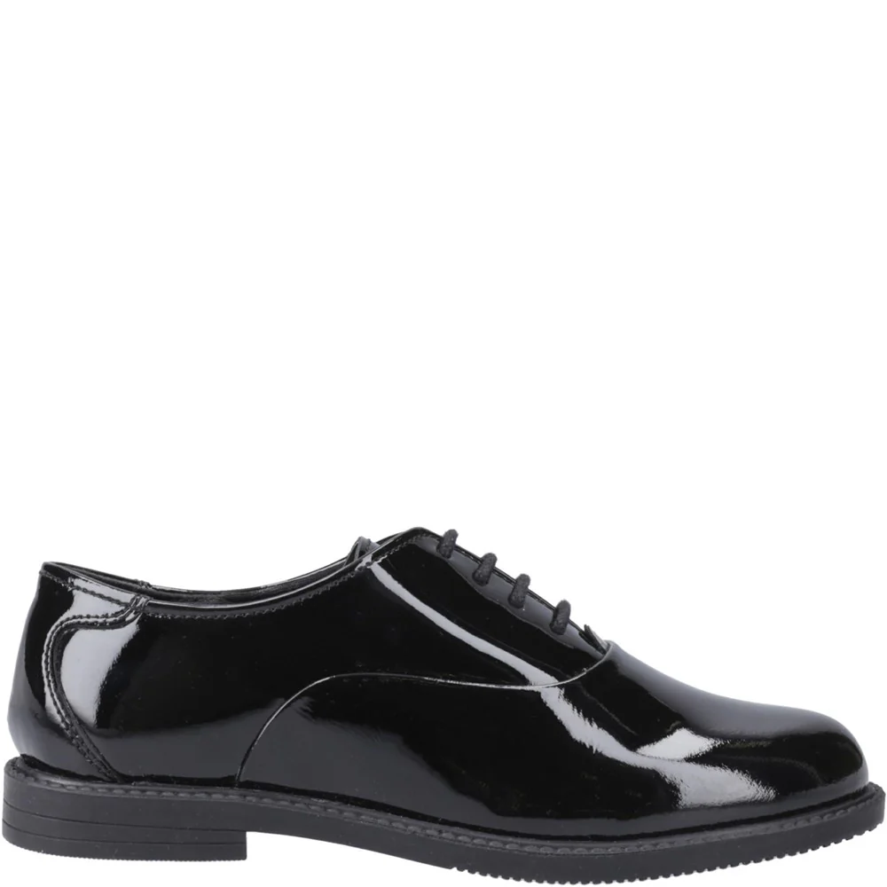 Hush Puppies Nellie Patent Senior School Shoes - Image 5