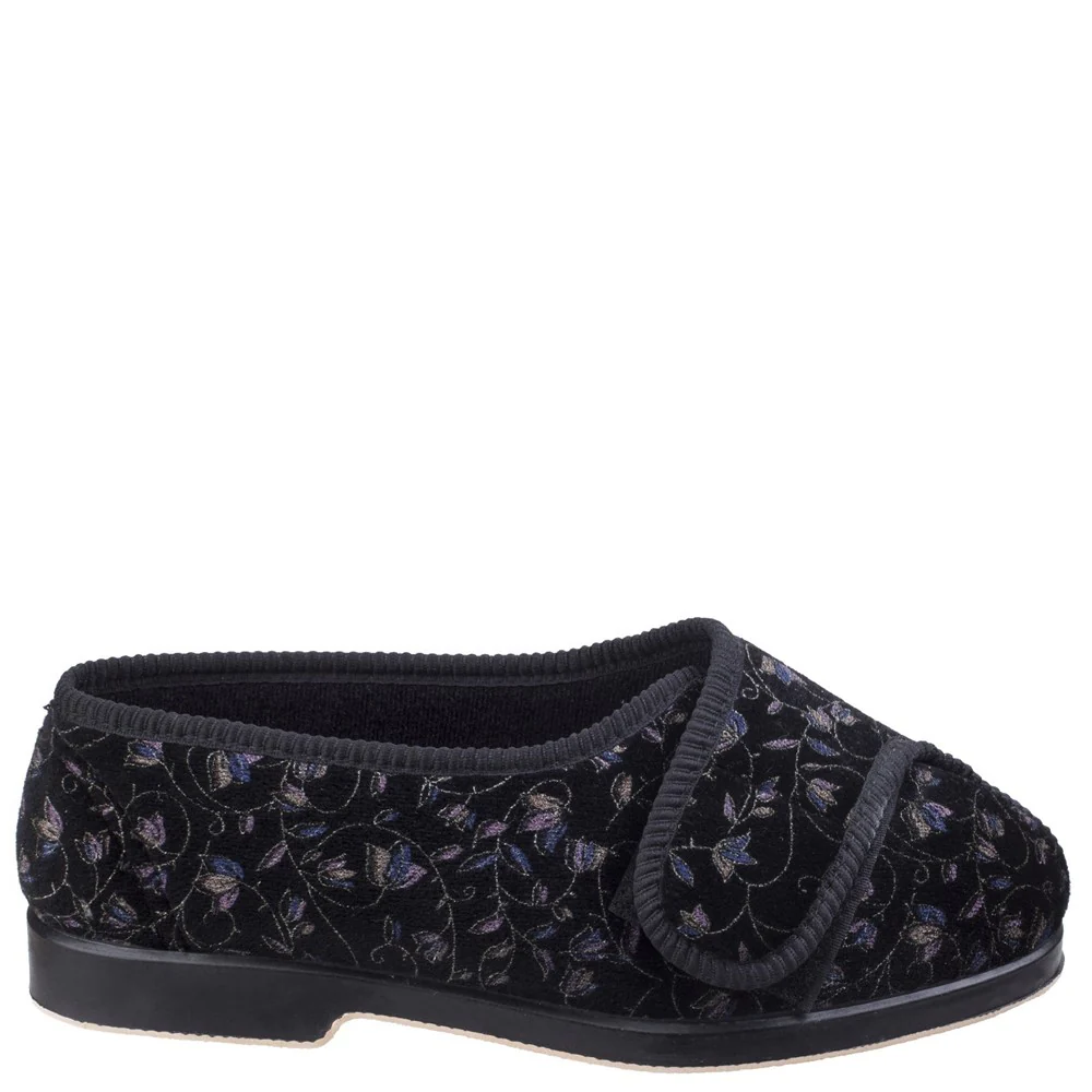 GBS Nola Extra Wide Fit Ladies Slipper - Image 4