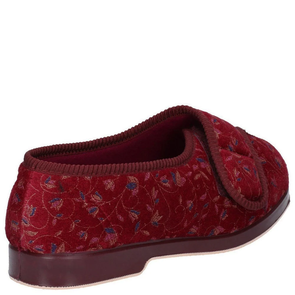 GBS Nola Extra Wide Fit Ladies Slipper - Image 2