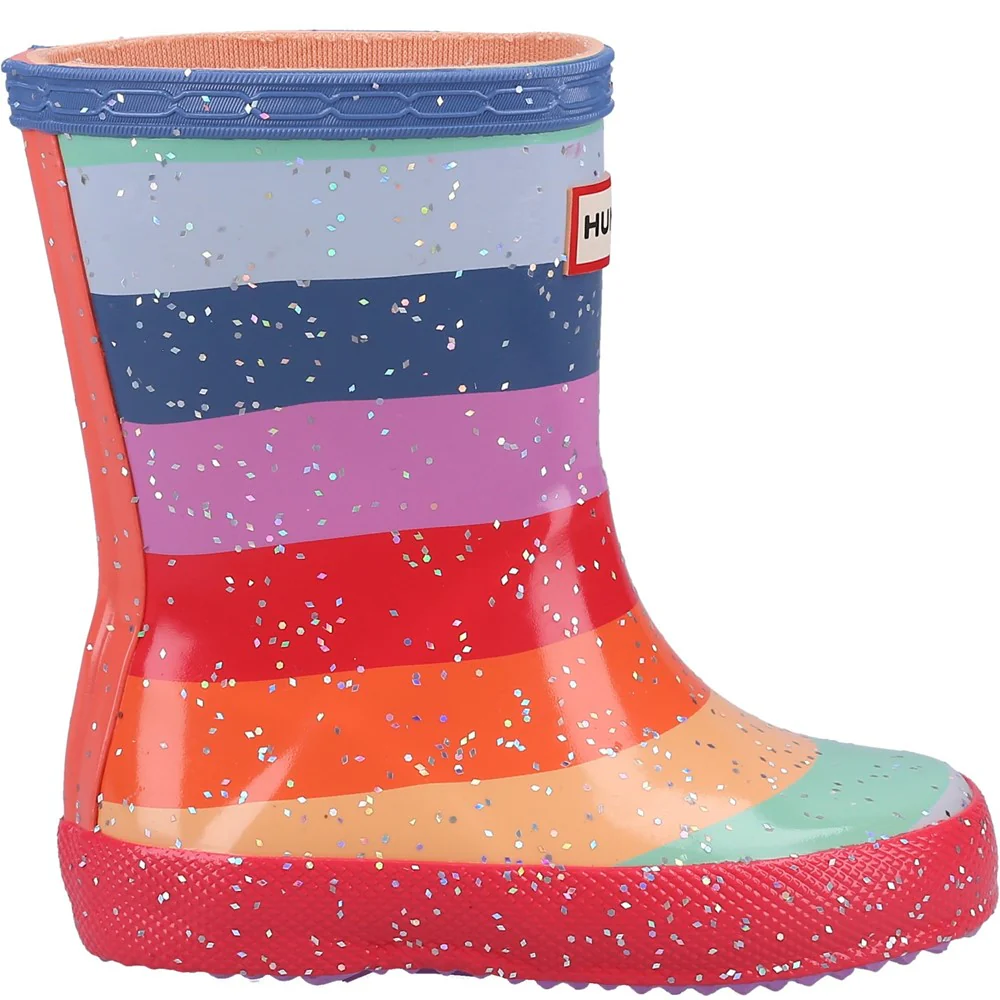 Hunter Original First Classic Rainbow Giant Glitter Boot - Image 4