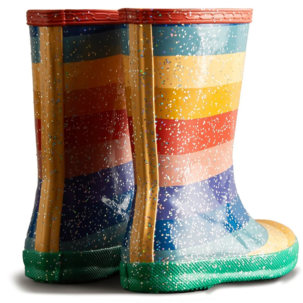 Hunter Original First Classic Rainbow Giant Glitter Boot - Image 2
