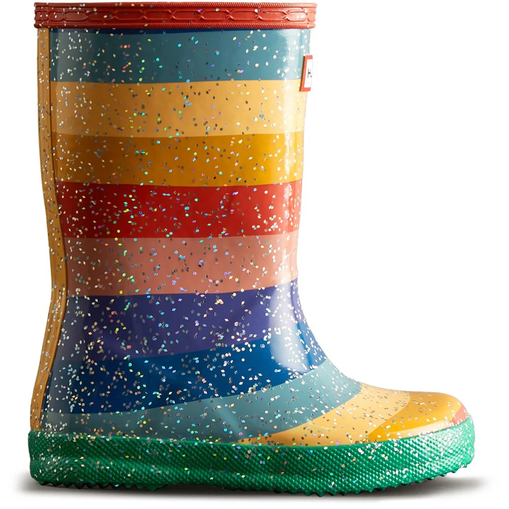 Hunter Original First Classic Rainbow Giant Glitter Boot - Image 4