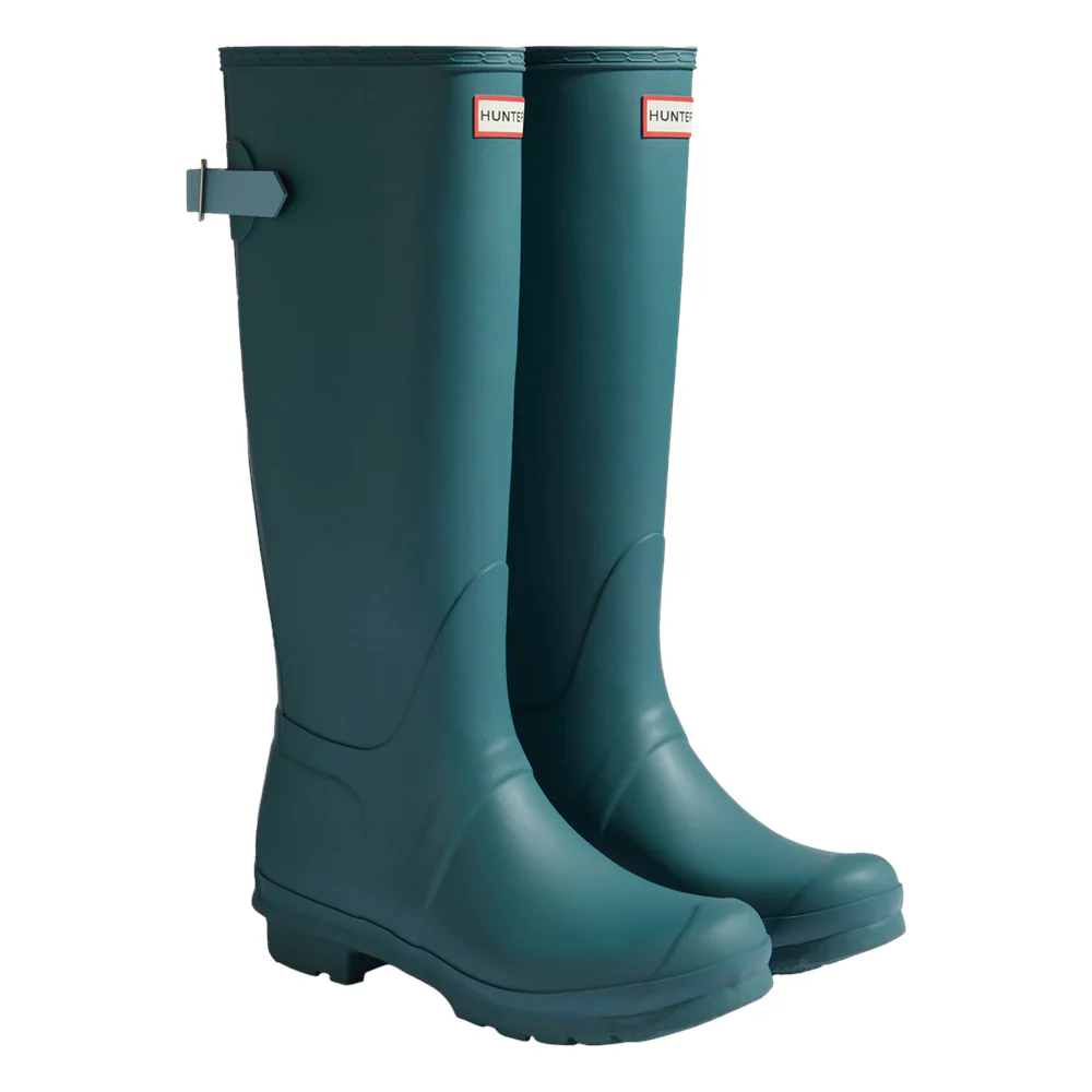 Hunter Original Tall Back Adjustable Wellington Boots - Image 5