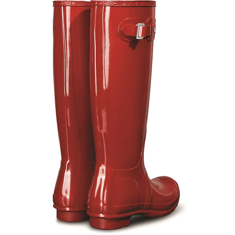 Hunter Original Tall Gloss Wellington Boots - Image 2