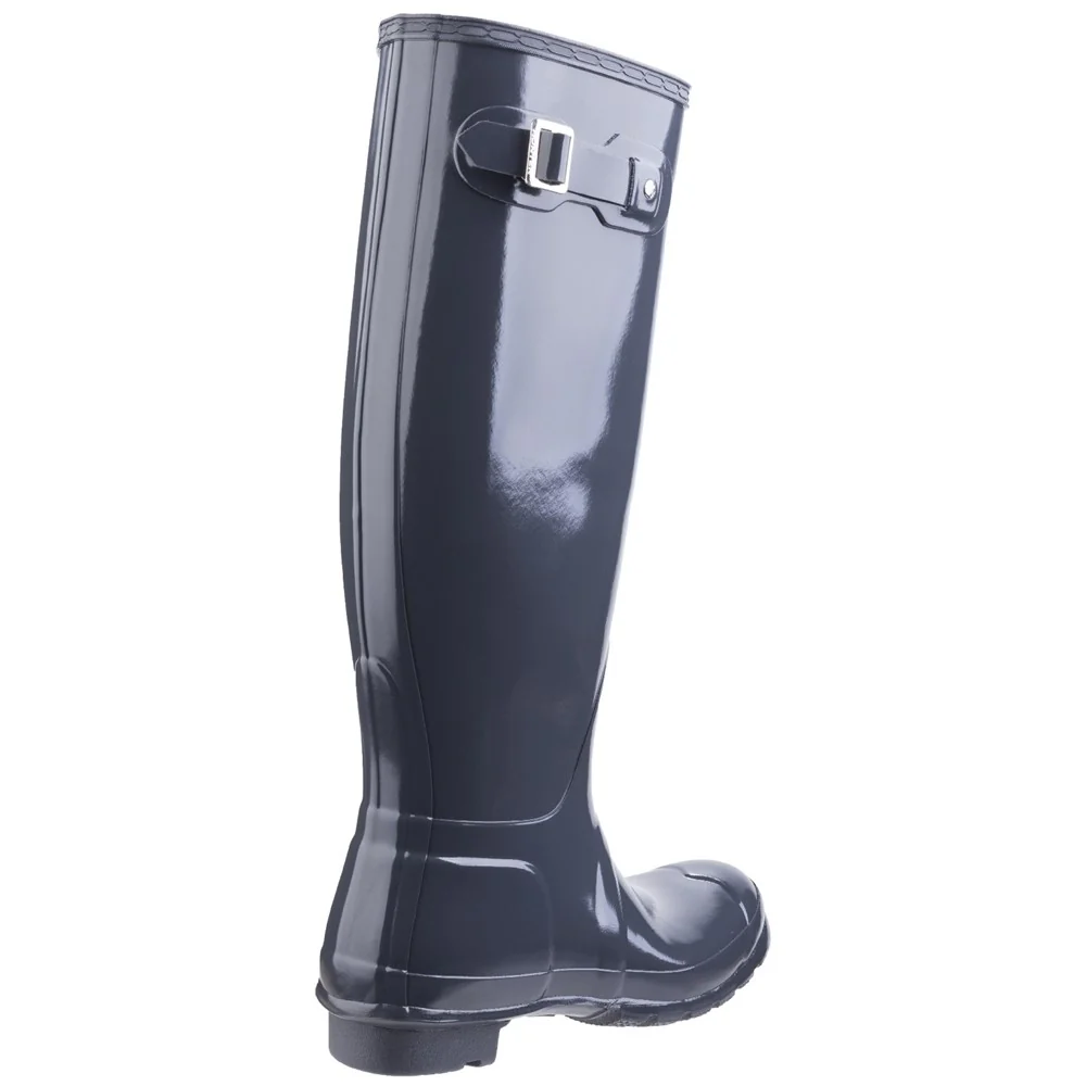Hunter Original Tall Gloss Wellington Boots - Image 2