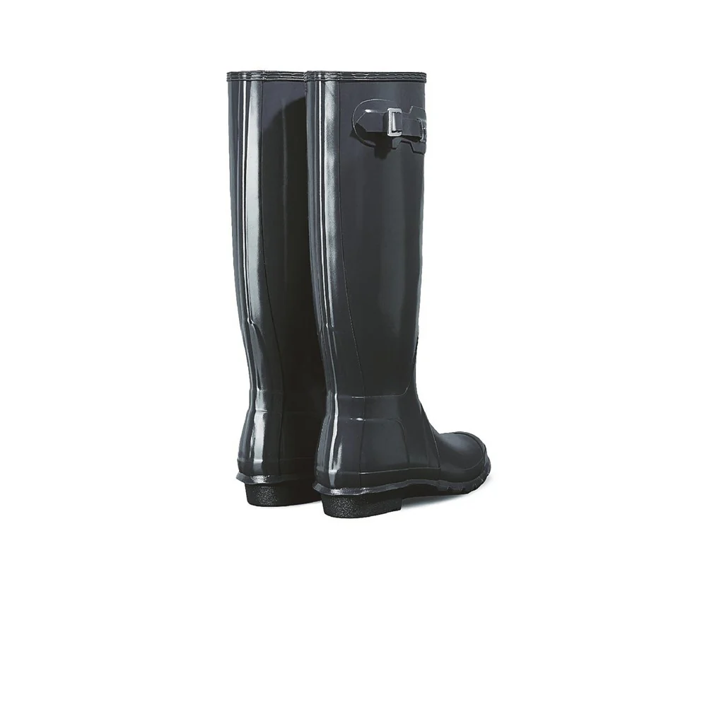 Hunter Original Tall Gloss Wellington Boots - Image 3