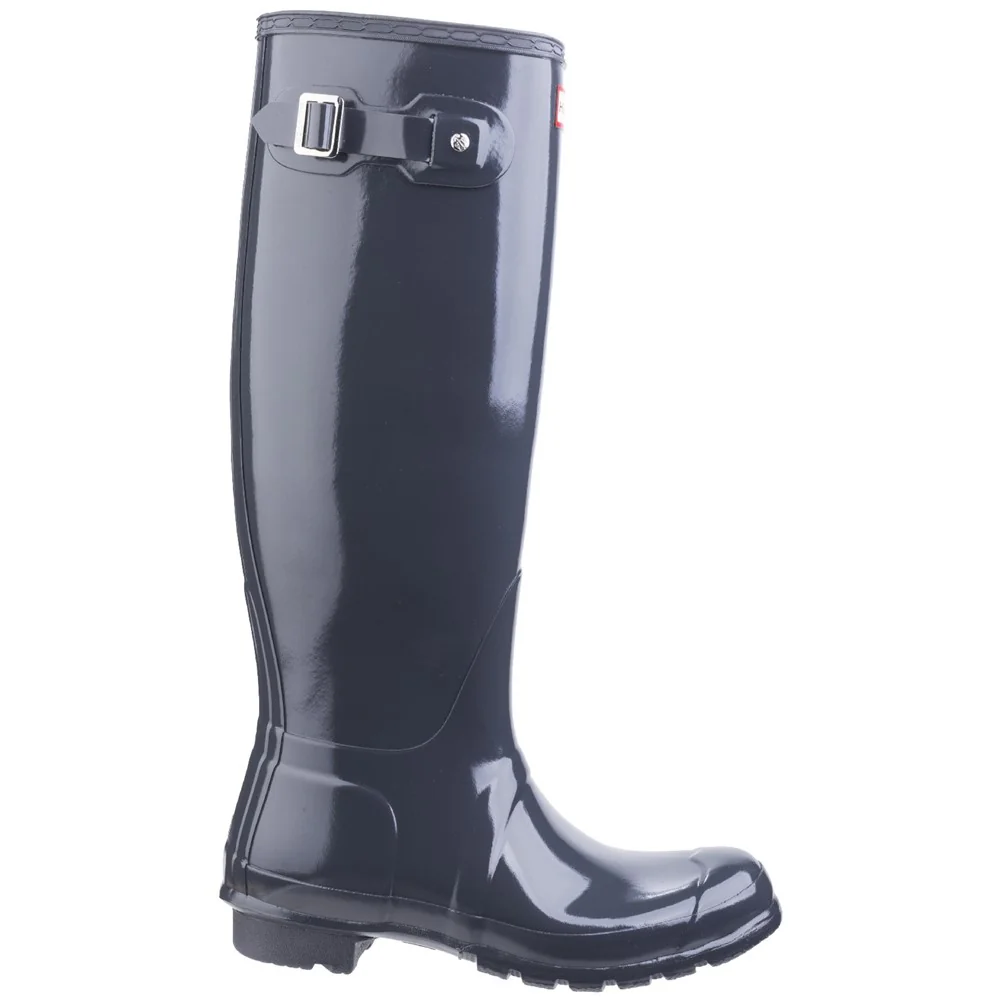 Hunter Original Tall Gloss Wellington Boots - Image 5