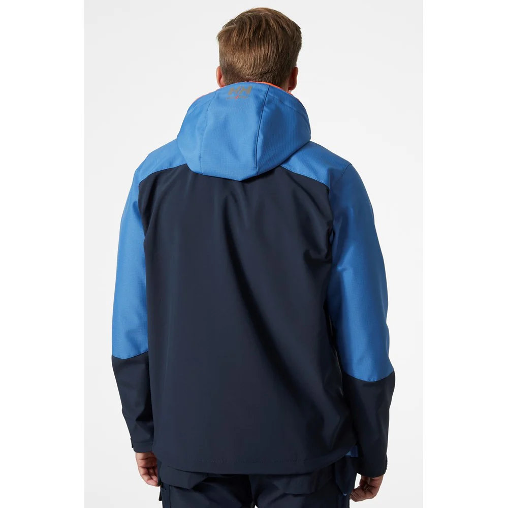 Helly Hansen Workwear Oxford Hooded Softshell Jacket - Image 2