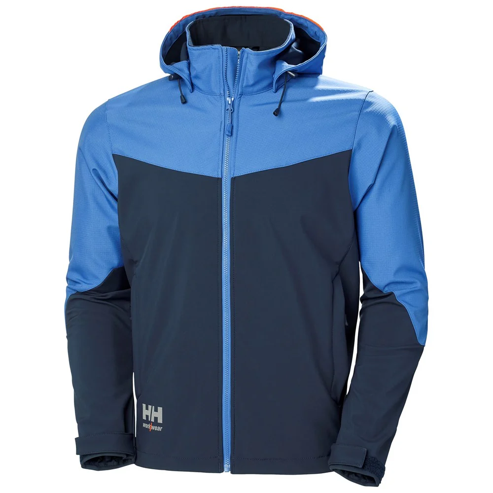 Helly Hansen Workwear Oxford Hooded Softshell Jacket - Image 3